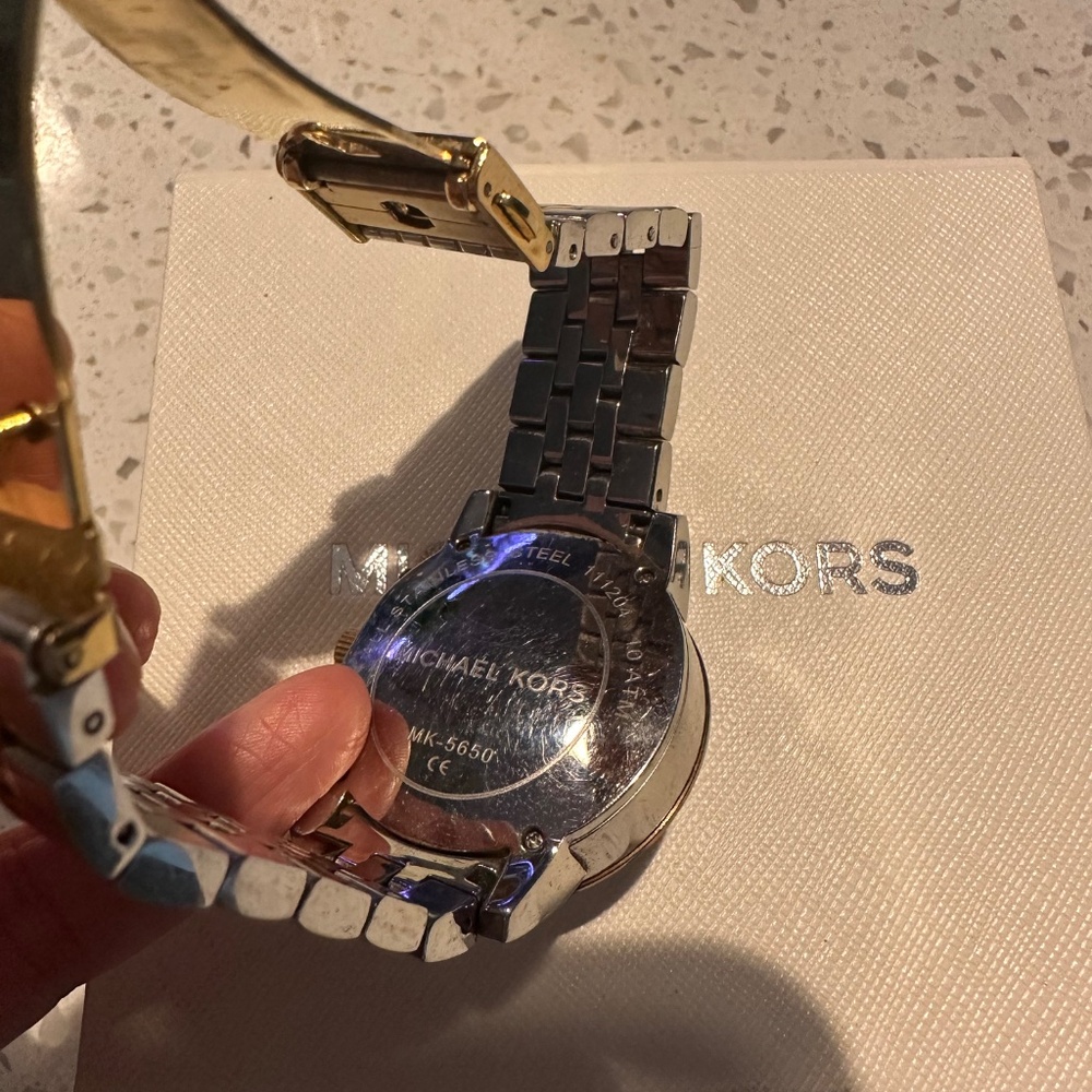 Women’s Michael Kors Tri Color Watch - Picture 4 of 4